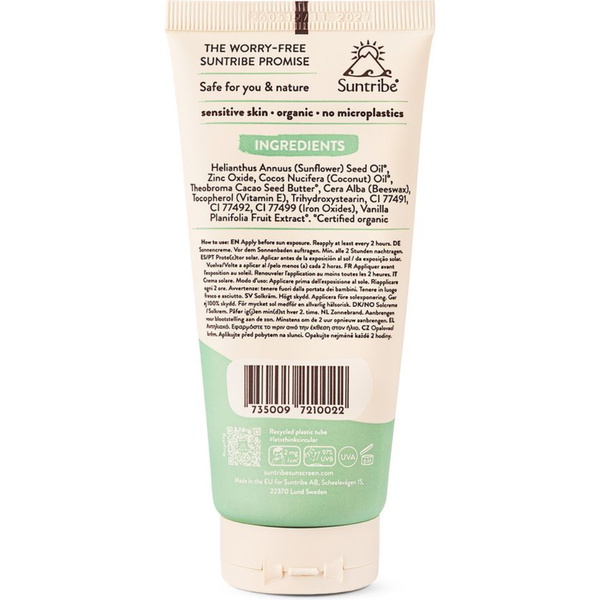 2026 Suntribe Organic Mineral Sunscreen SPF 30 STSSOR